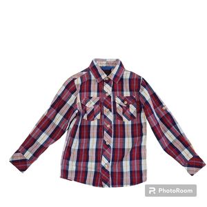 Boys Eddie Bauer Button up shirt size 4
